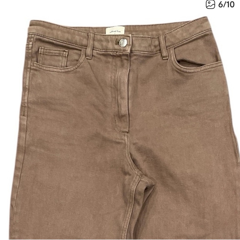 Wilfred Free Size 8 Brown High-Rise Stretch Skinny Pants - Picture 5 of 9